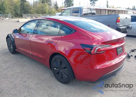 2024 Tesla Model 3 Long Range Dual Motor All-Wheel Drive from USA, damaged, VIN 5YJ3E1EB7RF722823